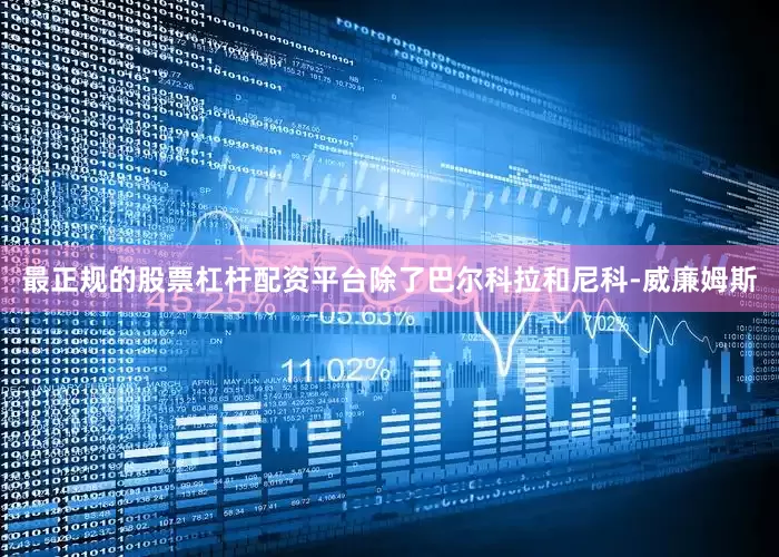 最正规的股票杠杆配资平台除了巴尔科拉和尼科-威廉姆斯